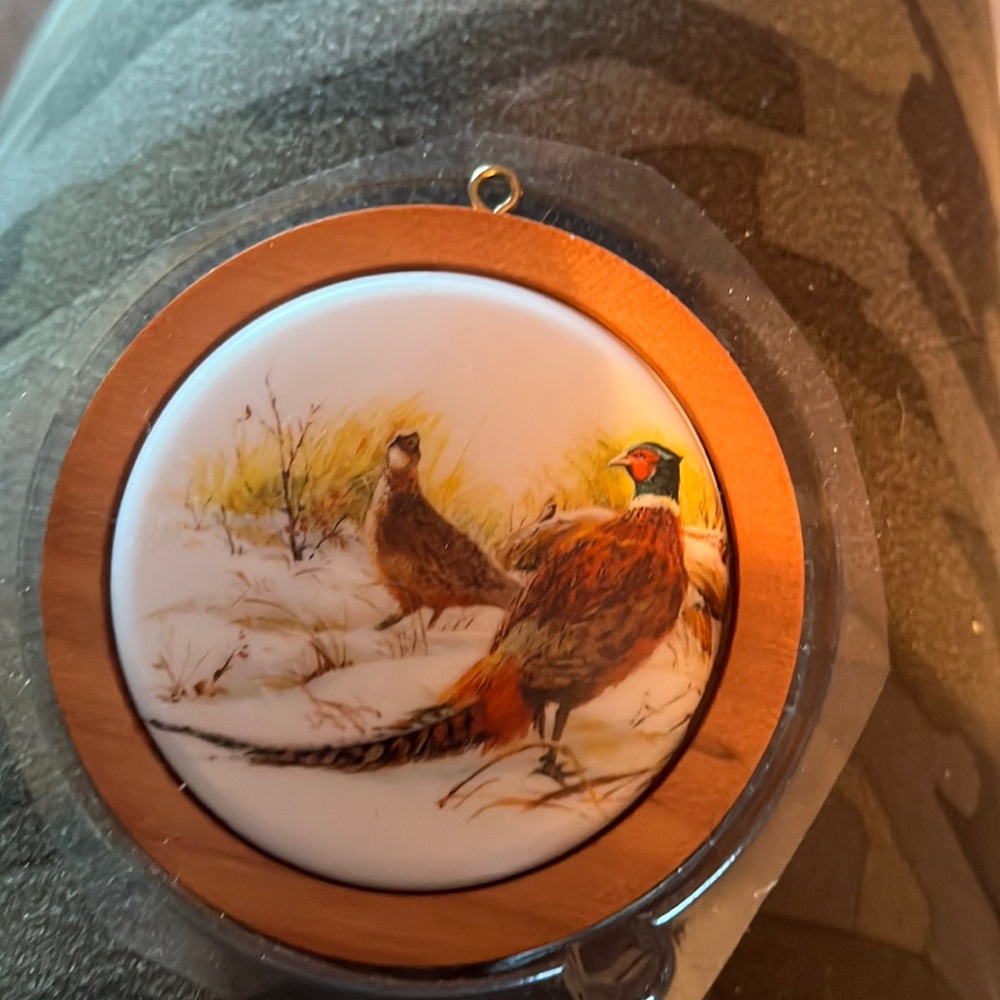 Hallmark wildlife collection. “Ring necked pheasant”. 3rd in series1984